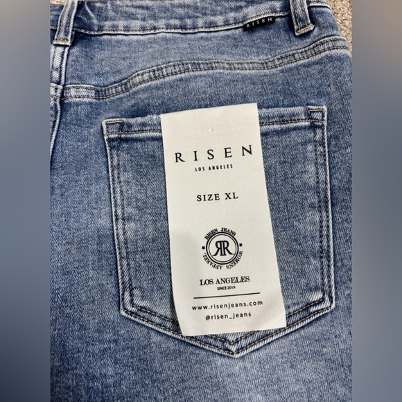 NWT RISEN TARA HIGH RISE SHORTS XL - Picture 2 of 12